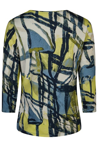 T-shirts lange mouw blauw Barbara Lebek