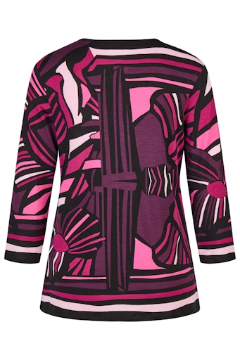 T-shirts lange mouw paars Barbara Lebek