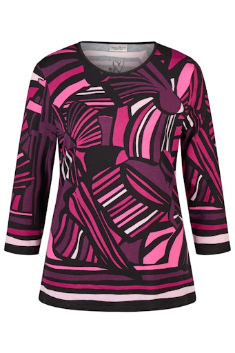 T-shirts lange mouw paars Barbara Lebek