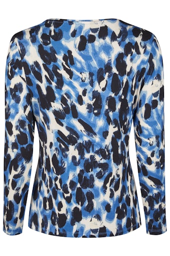 T-shirts lange mouw blauw Barbara Lebek