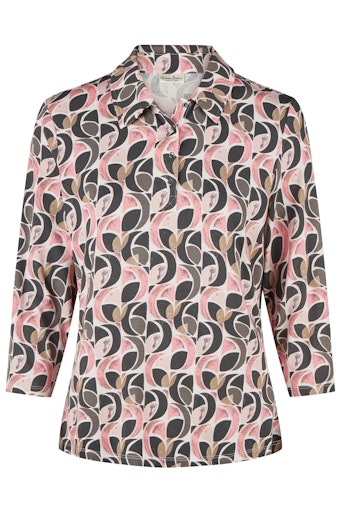 Polo's lange mouw roze Barbara Lebek