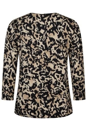 T-shirts lange mouw zwart Barbara Lebek