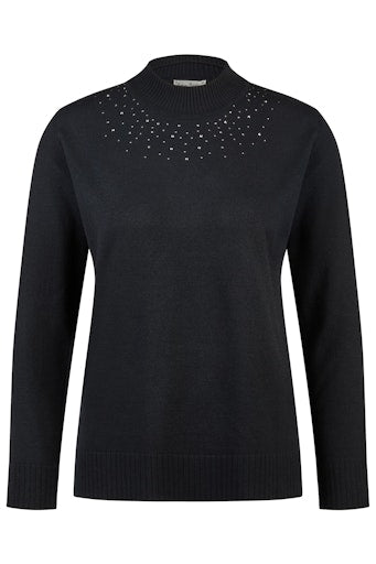 Pulls zwart Barbara Lebek