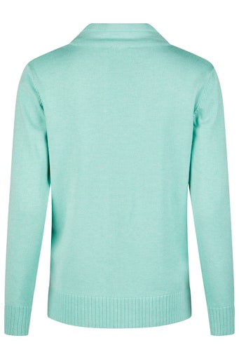 Pulls groen Barbara Lebek