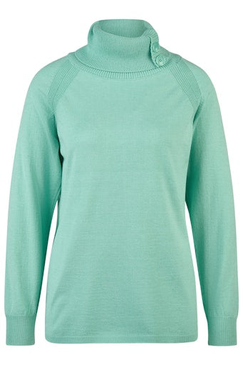 Pulls groen Barbara Lebek