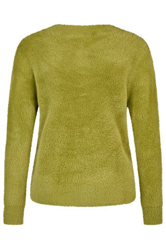 Cardigans groen Barbara Lebek