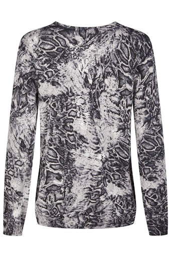 Pulls grijs Barbara Lebek