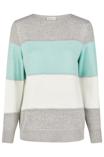 Pulls grijs Barbara Lebek