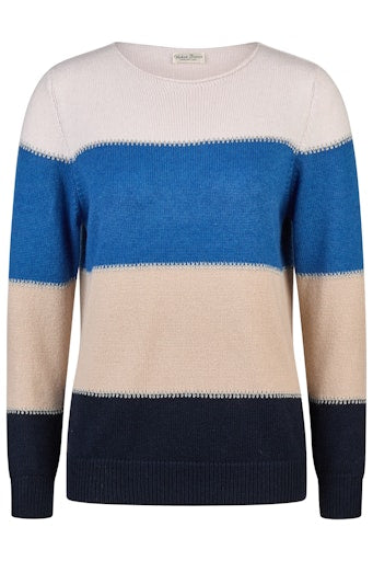 Pulls blauw Barbara Lebek