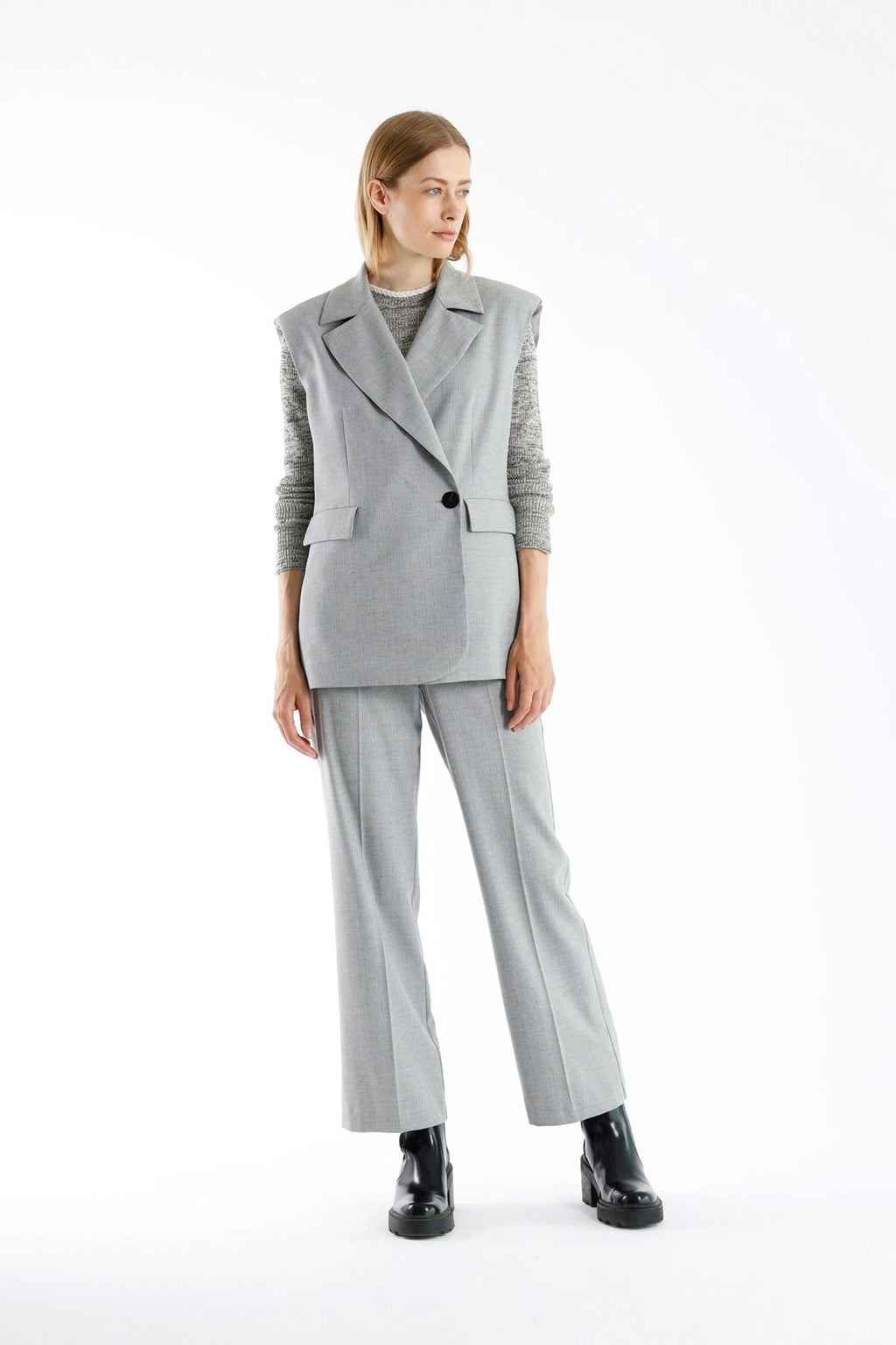 Bodywarmers grijs Julia June