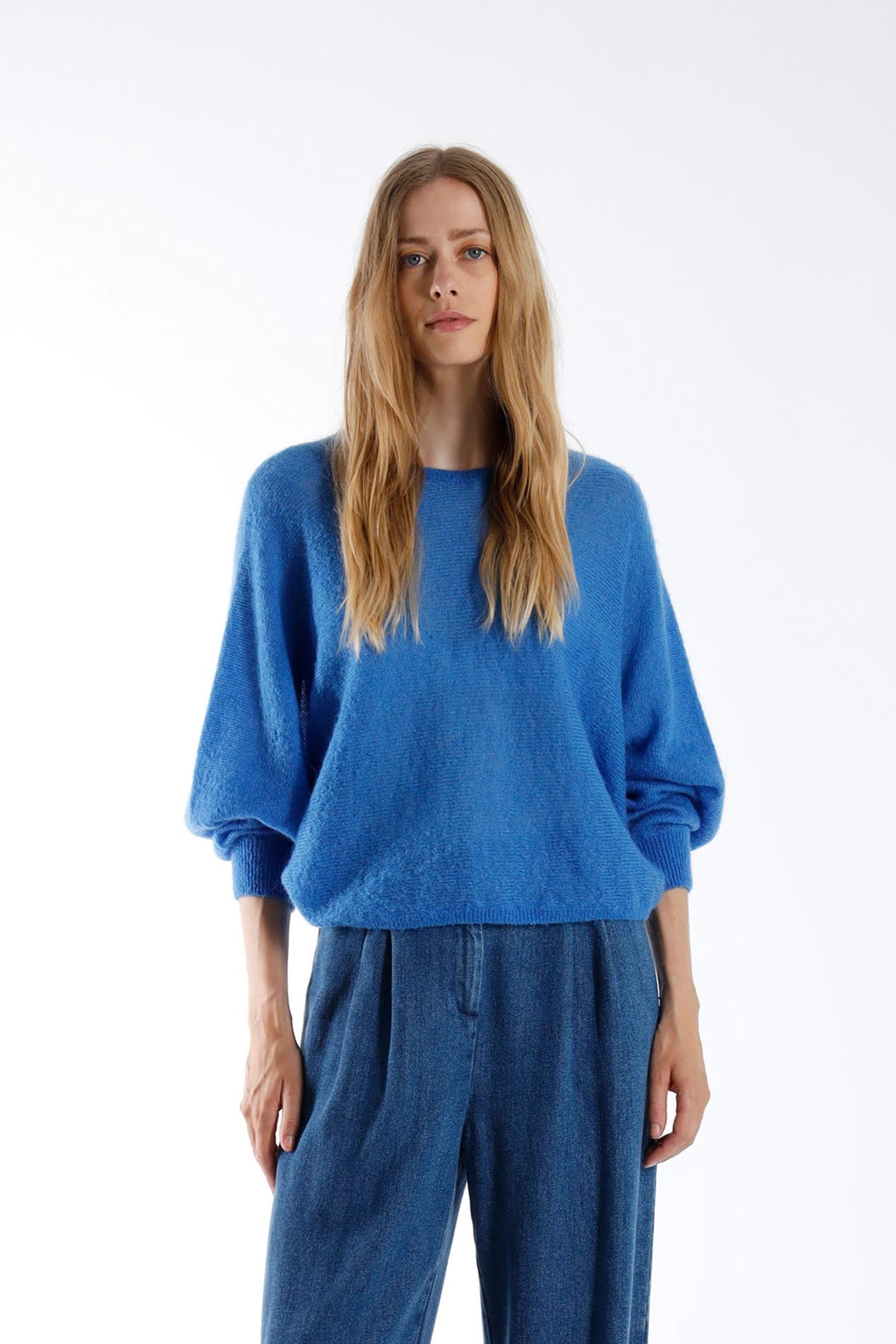 Pulls blauw Julia June
