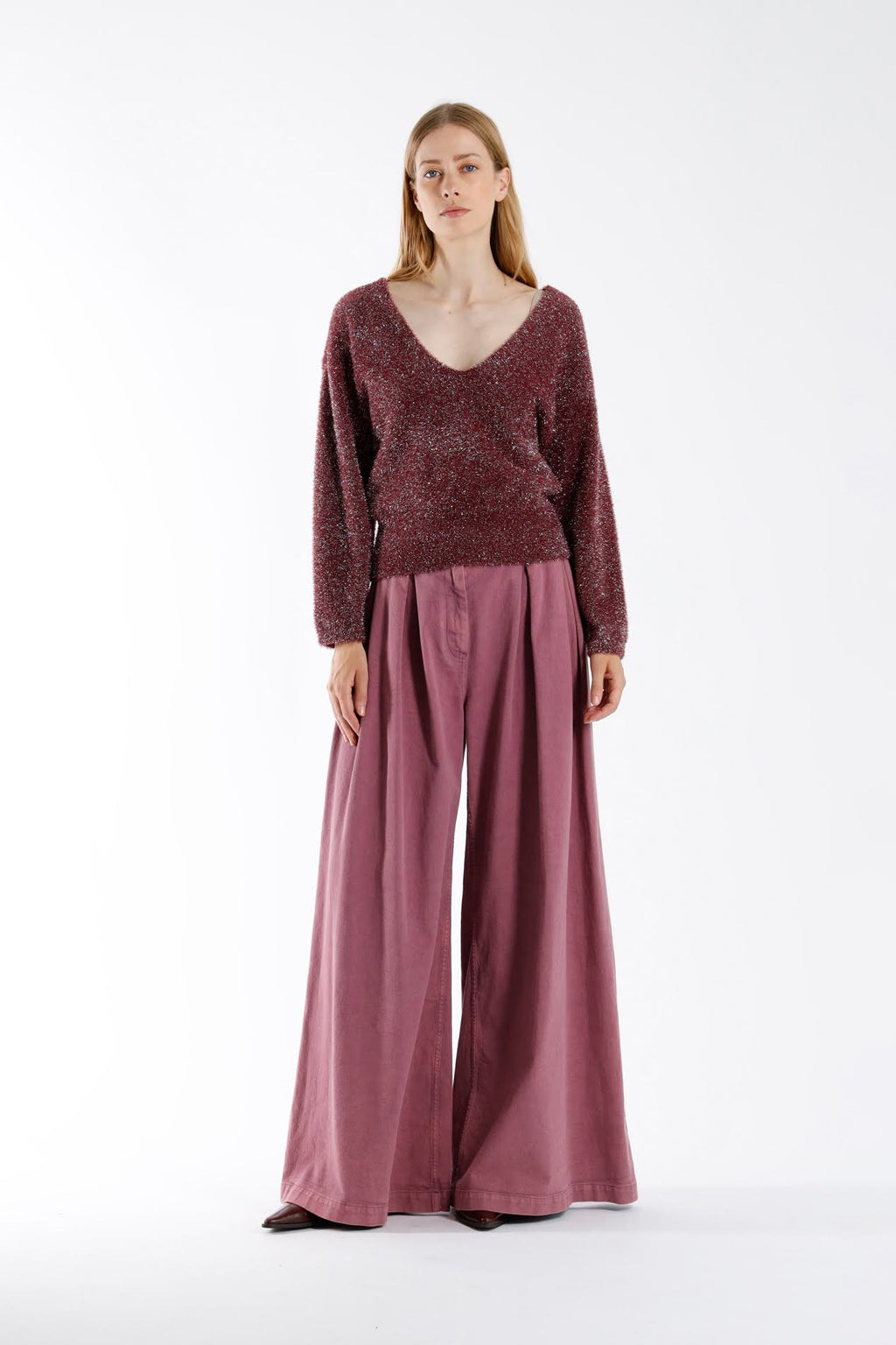 Pulls bordeaux Julia June