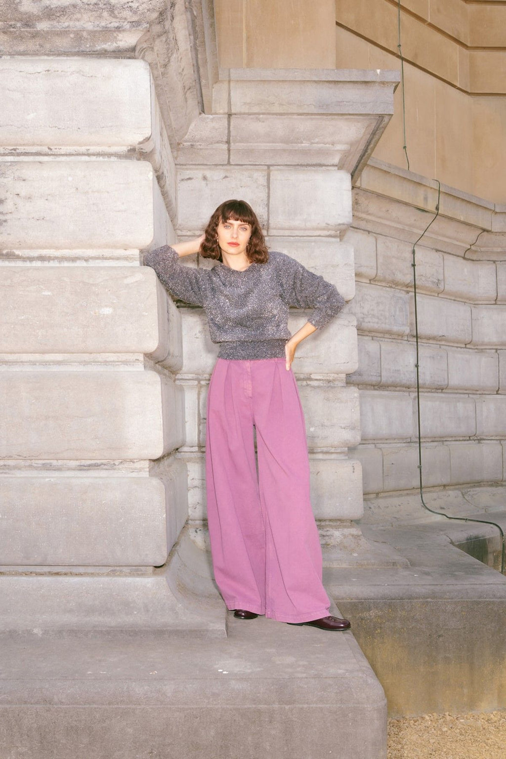 Pulls grijs Julia June