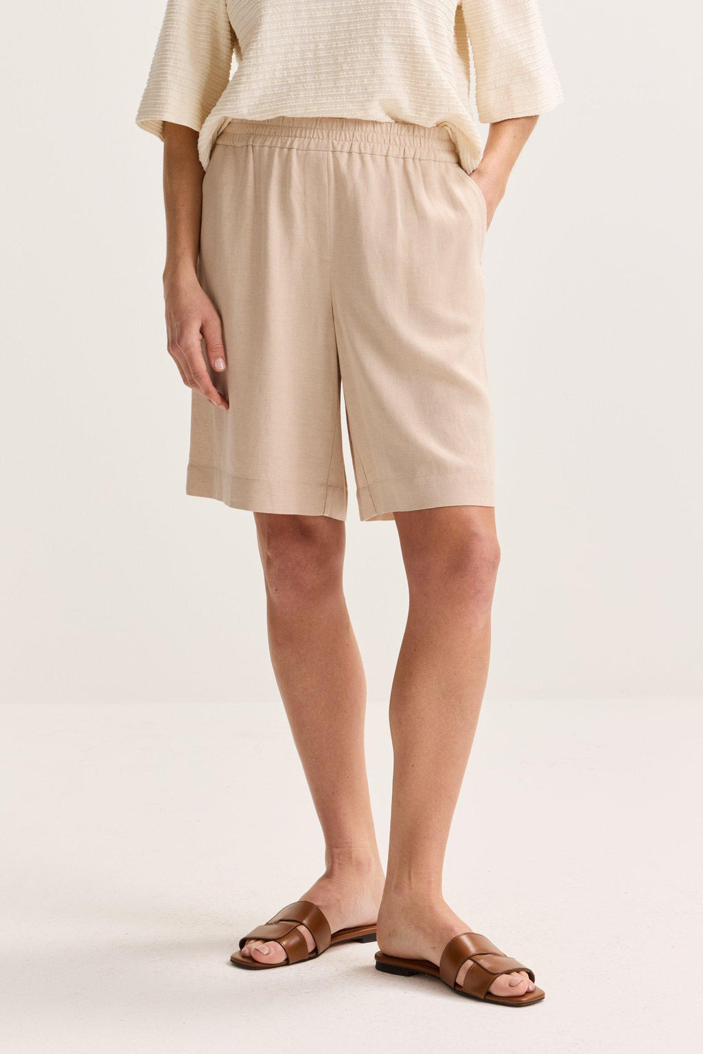 Shorten beige Améline