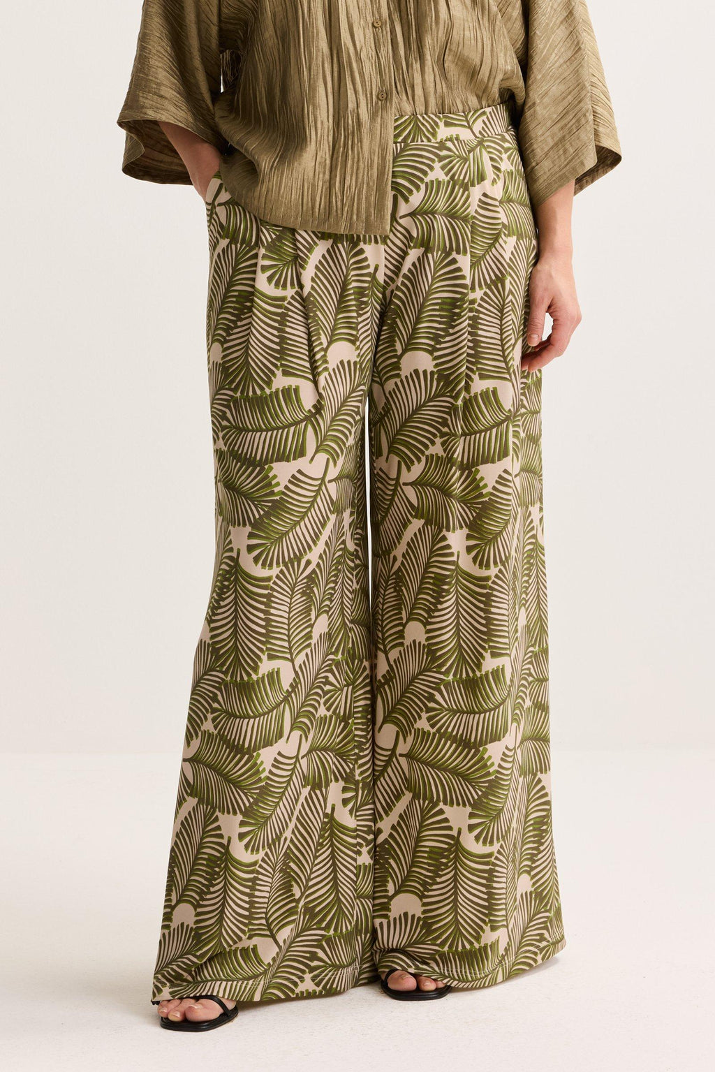 Broeken groen Améline