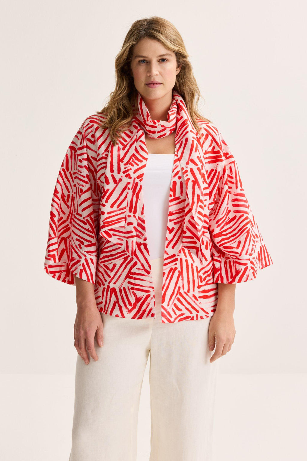 Kimono's rood Mayerline