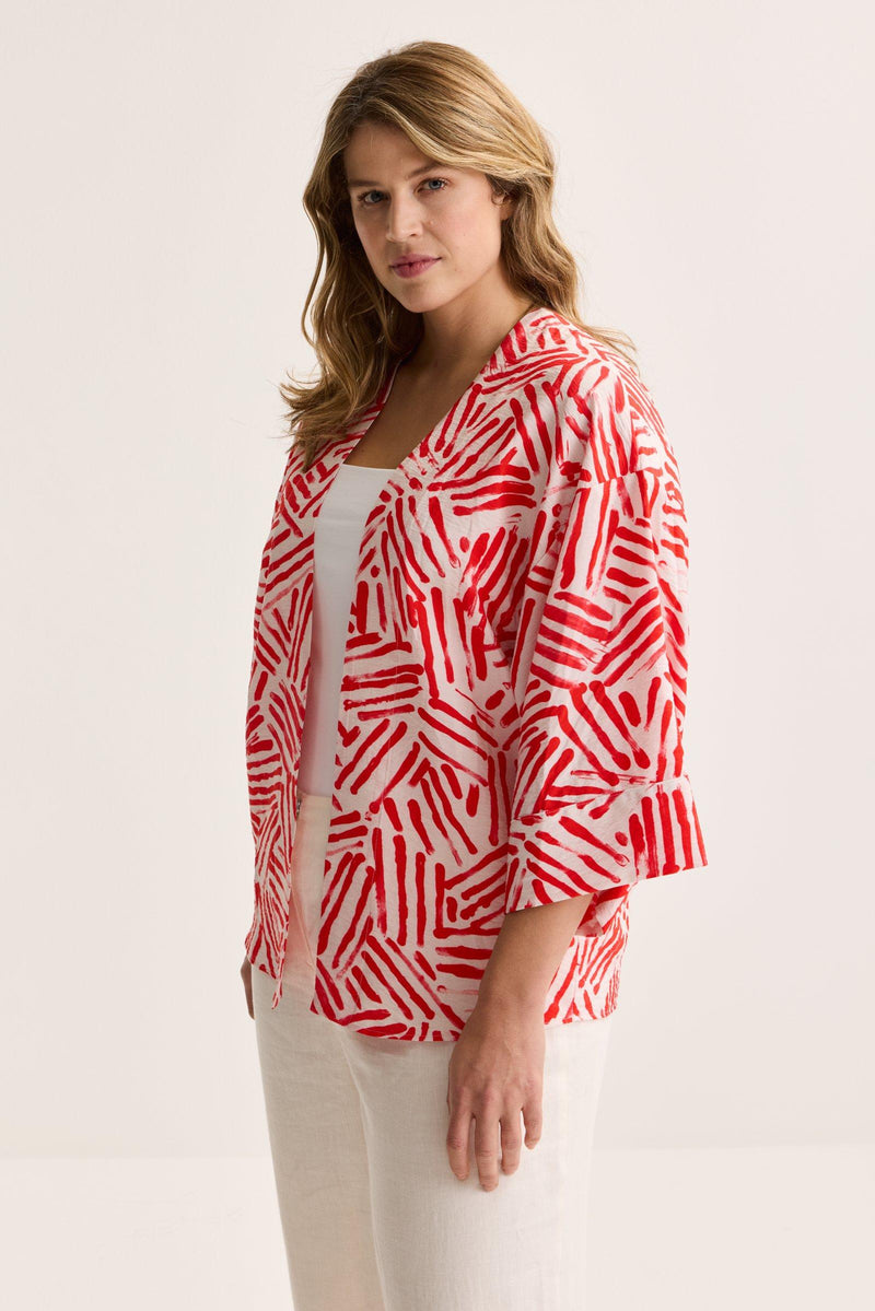 Kimono's rood Mayerline