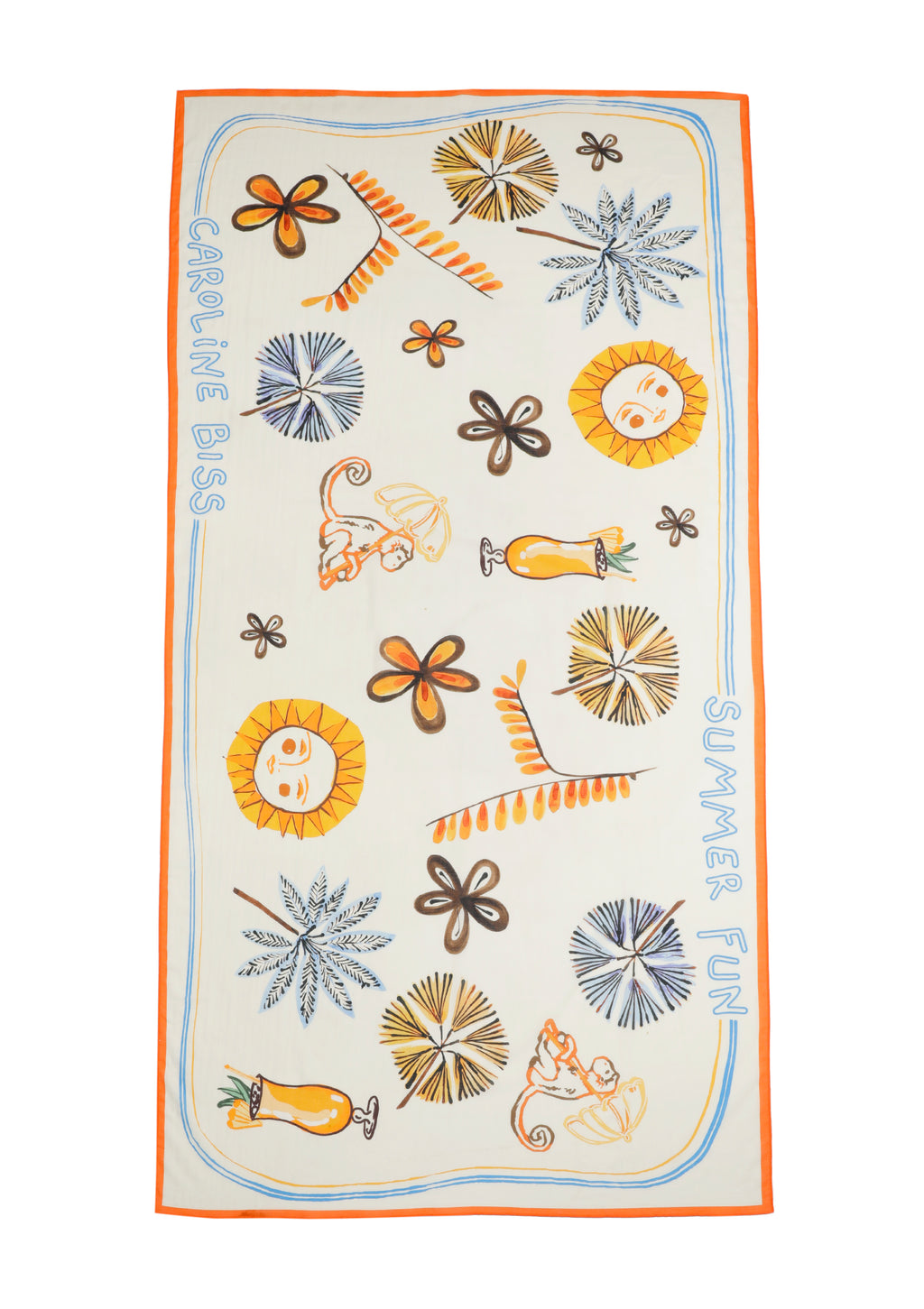 Sjaals multicolor Caroline Biss