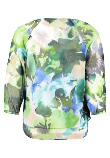 Blouses lange mouw groen Vera Mont