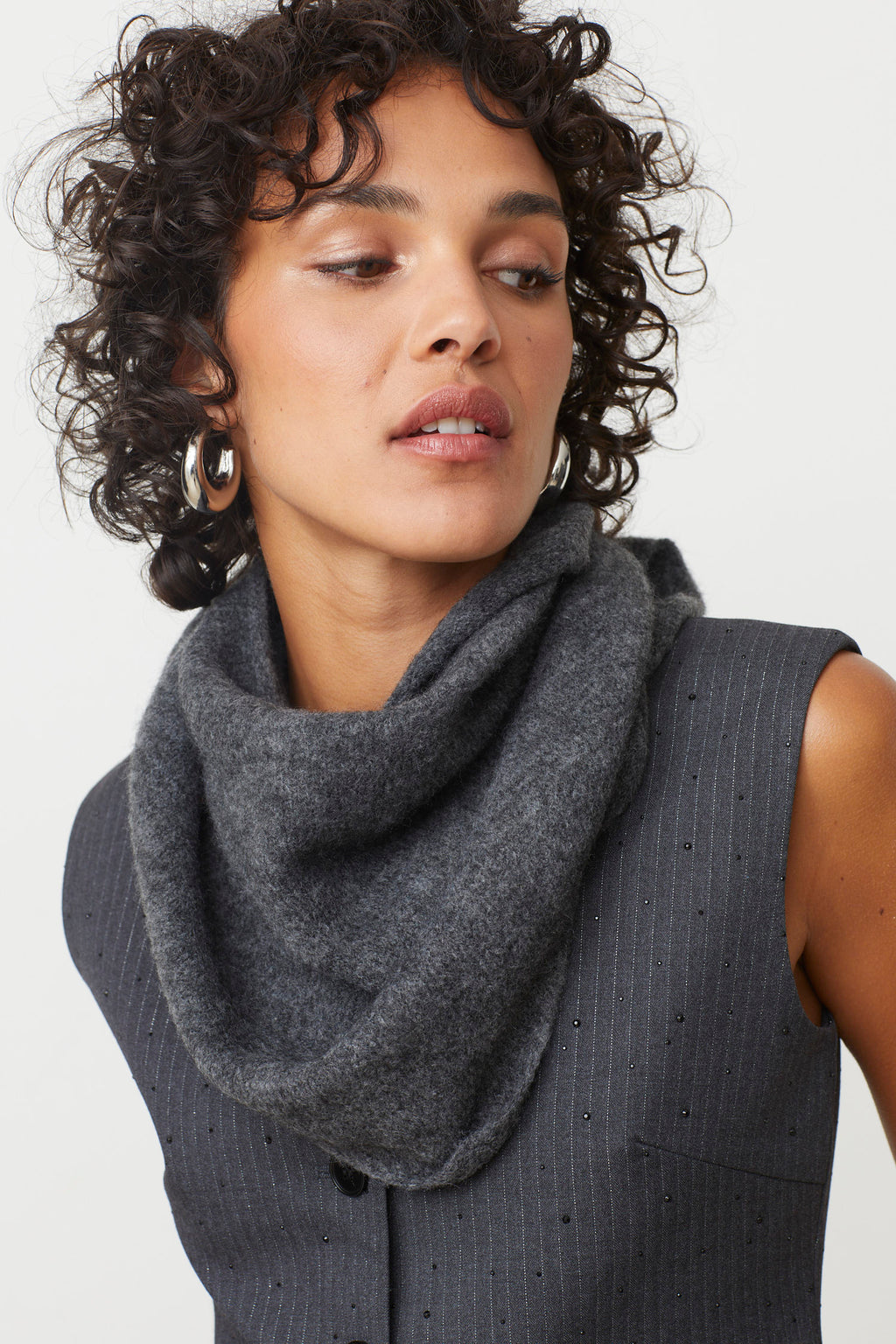 Sjaals grijs Suncoo Paris