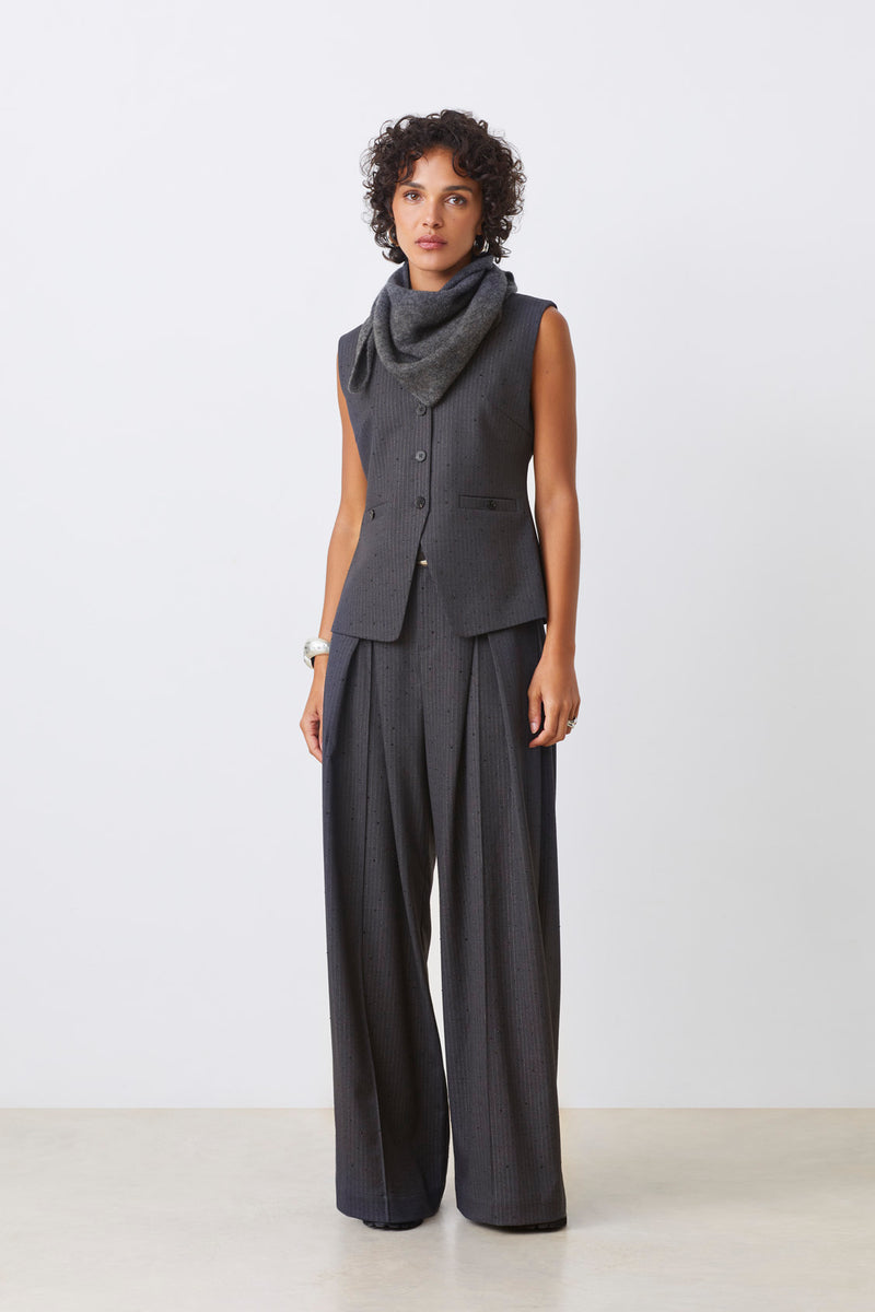 Broeken grijs Suncoo Paris