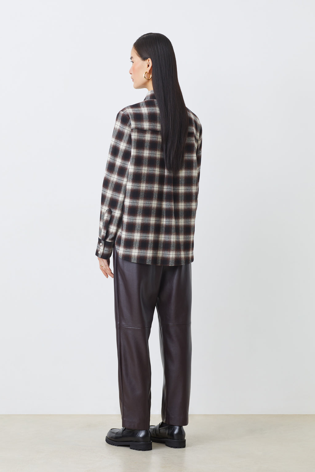 Blouses lange mouw bruin Suncoo Paris