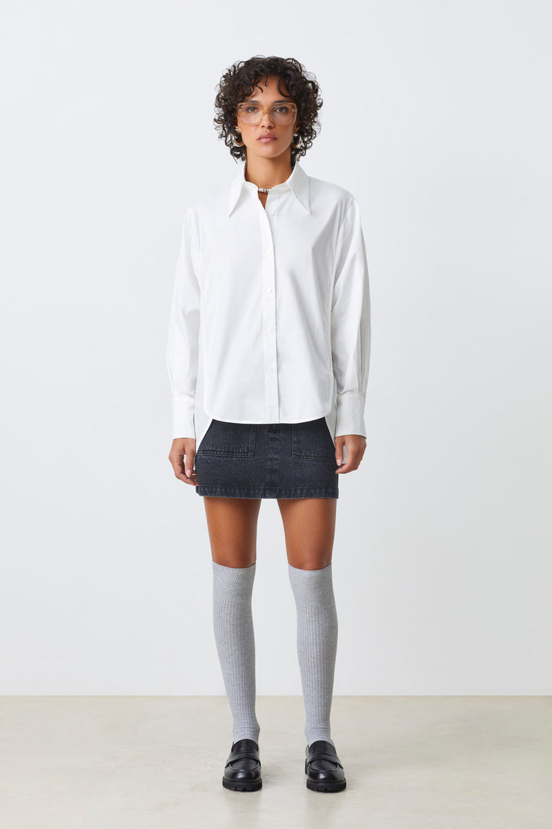 Blouses lange mouw wit Suncoo Paris