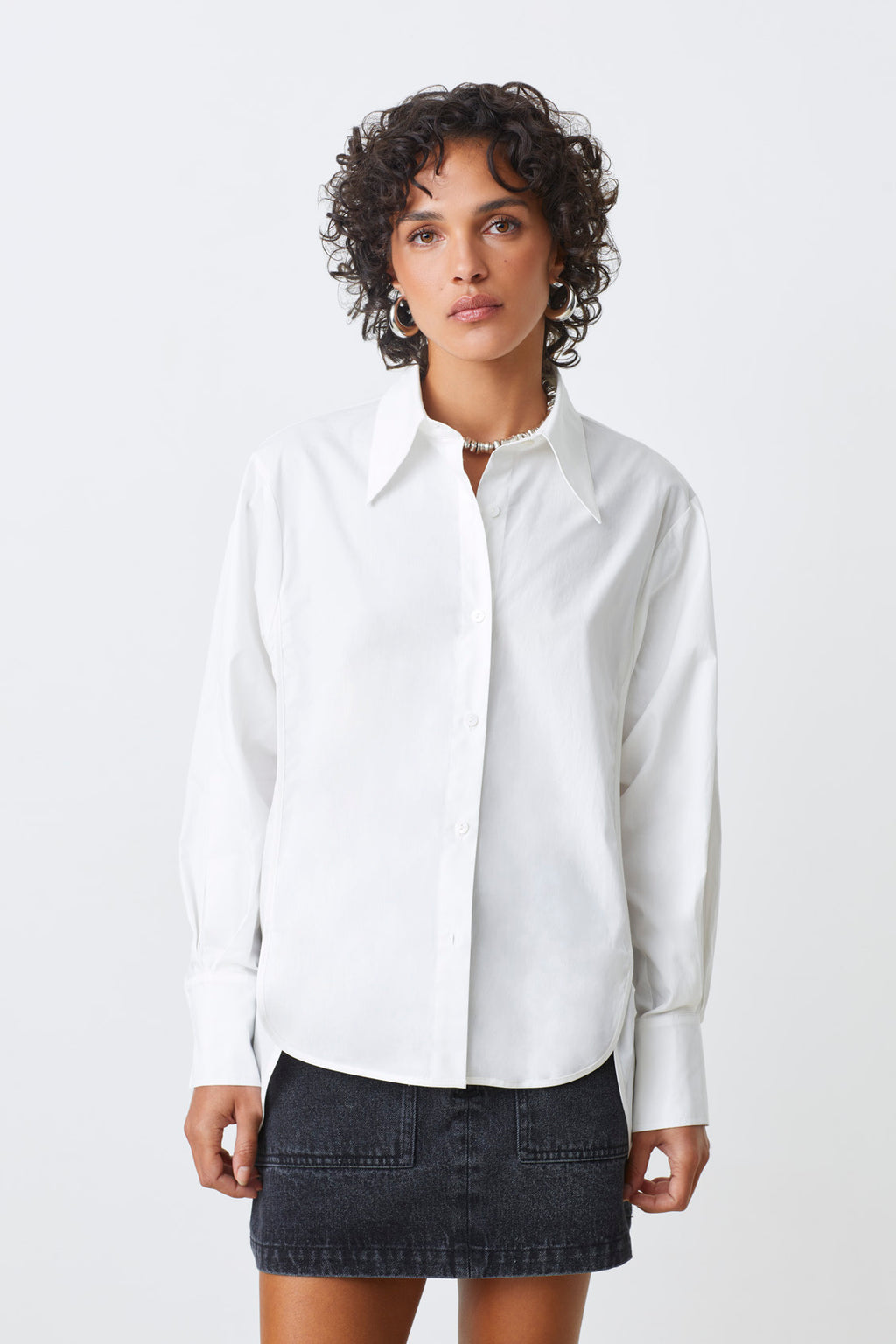 Blouses lange mouw wit Suncoo Paris