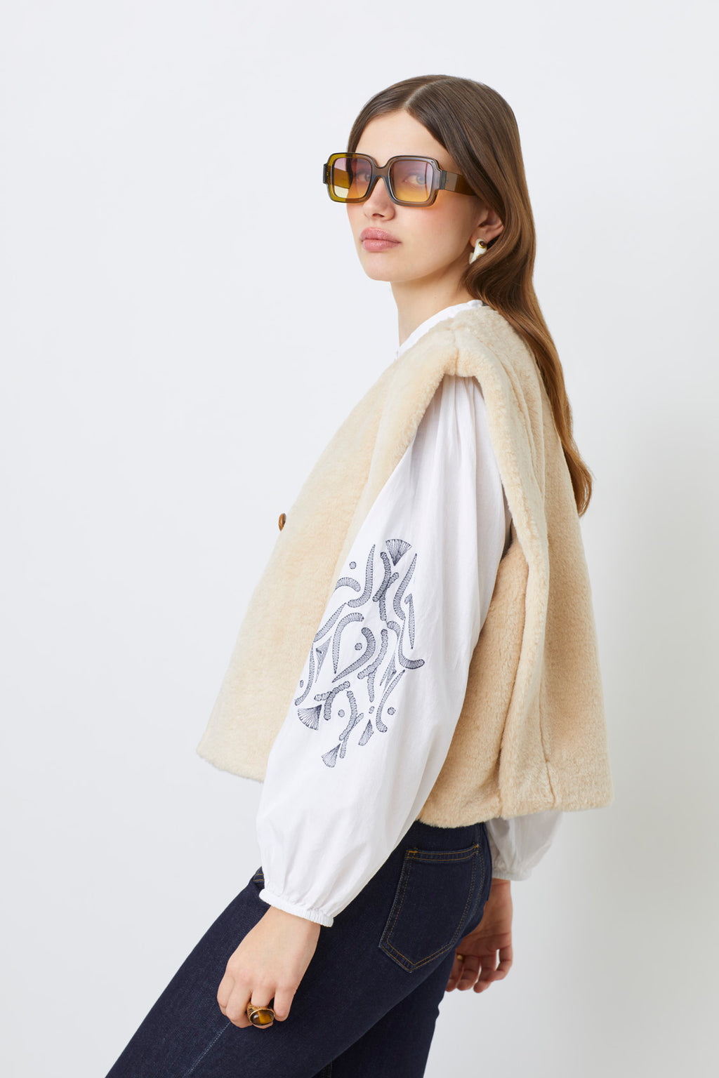 Bodywarmers beige Suncoo Paris