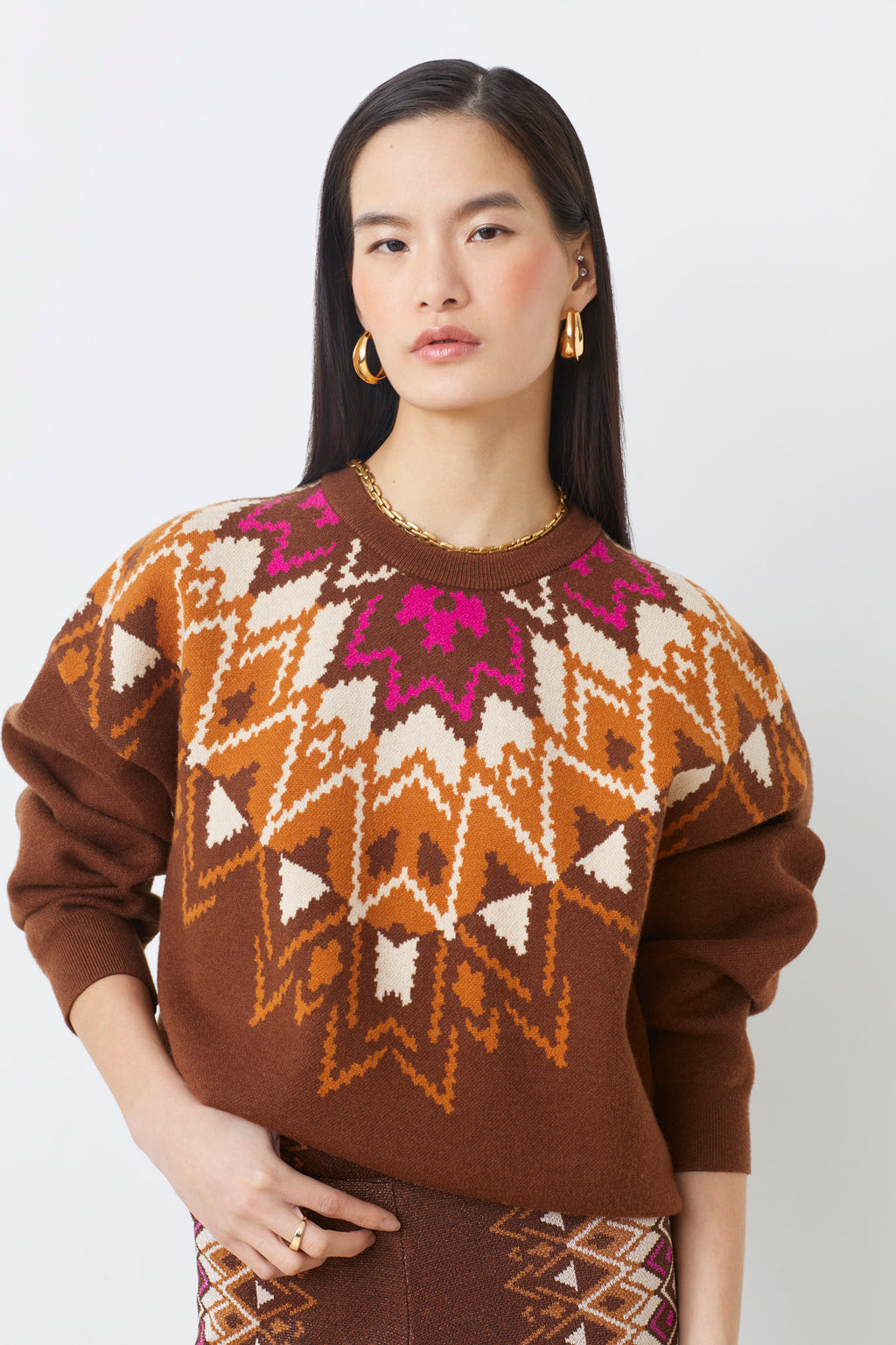 Pulls bruin Suncoo Paris