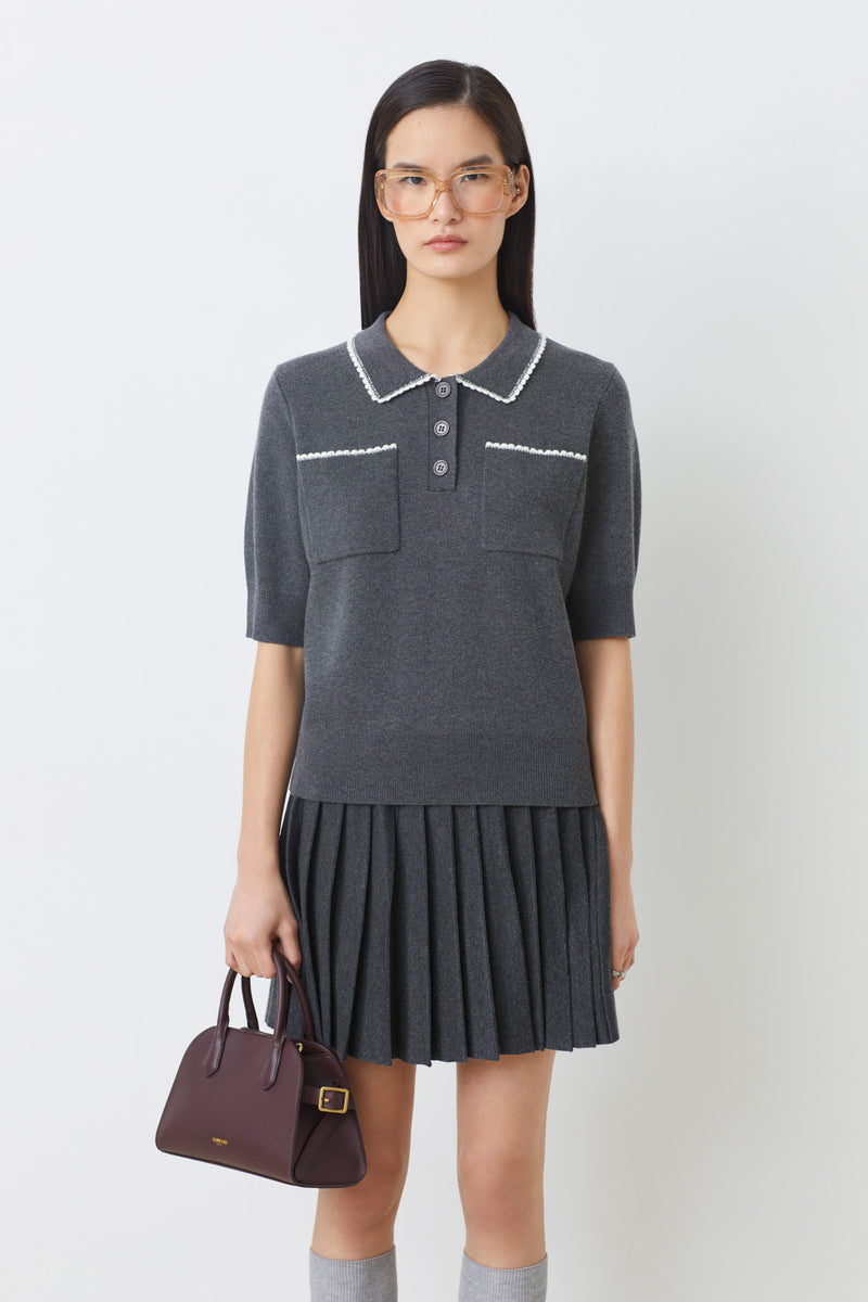 Pulls grijs Suncoo Paris