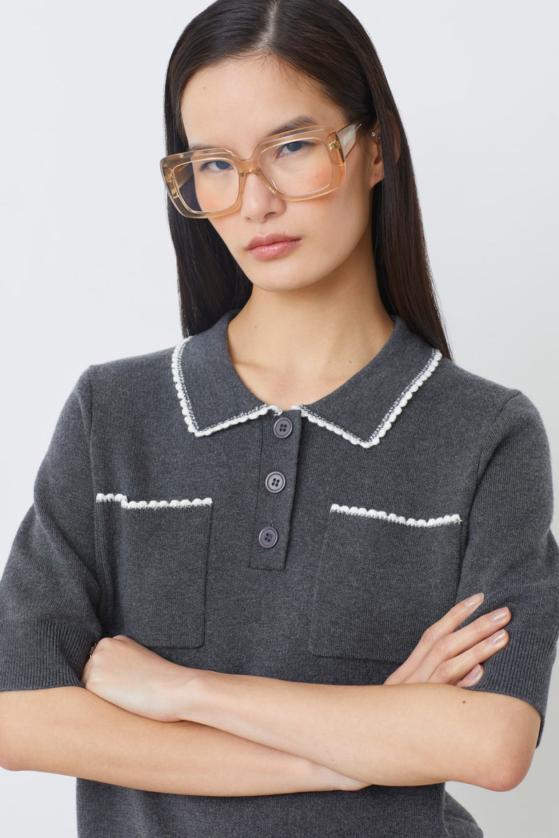 Pulls grijs Suncoo Paris