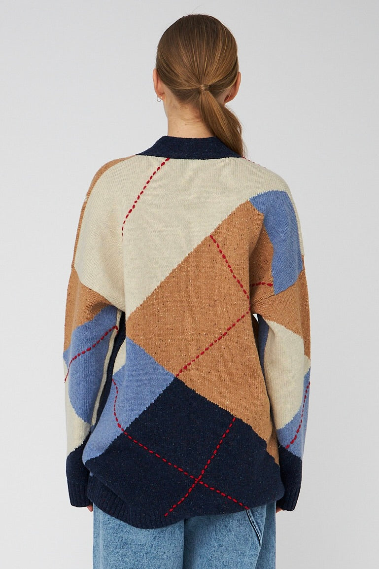 Cardigans blauw STELLA NOVA