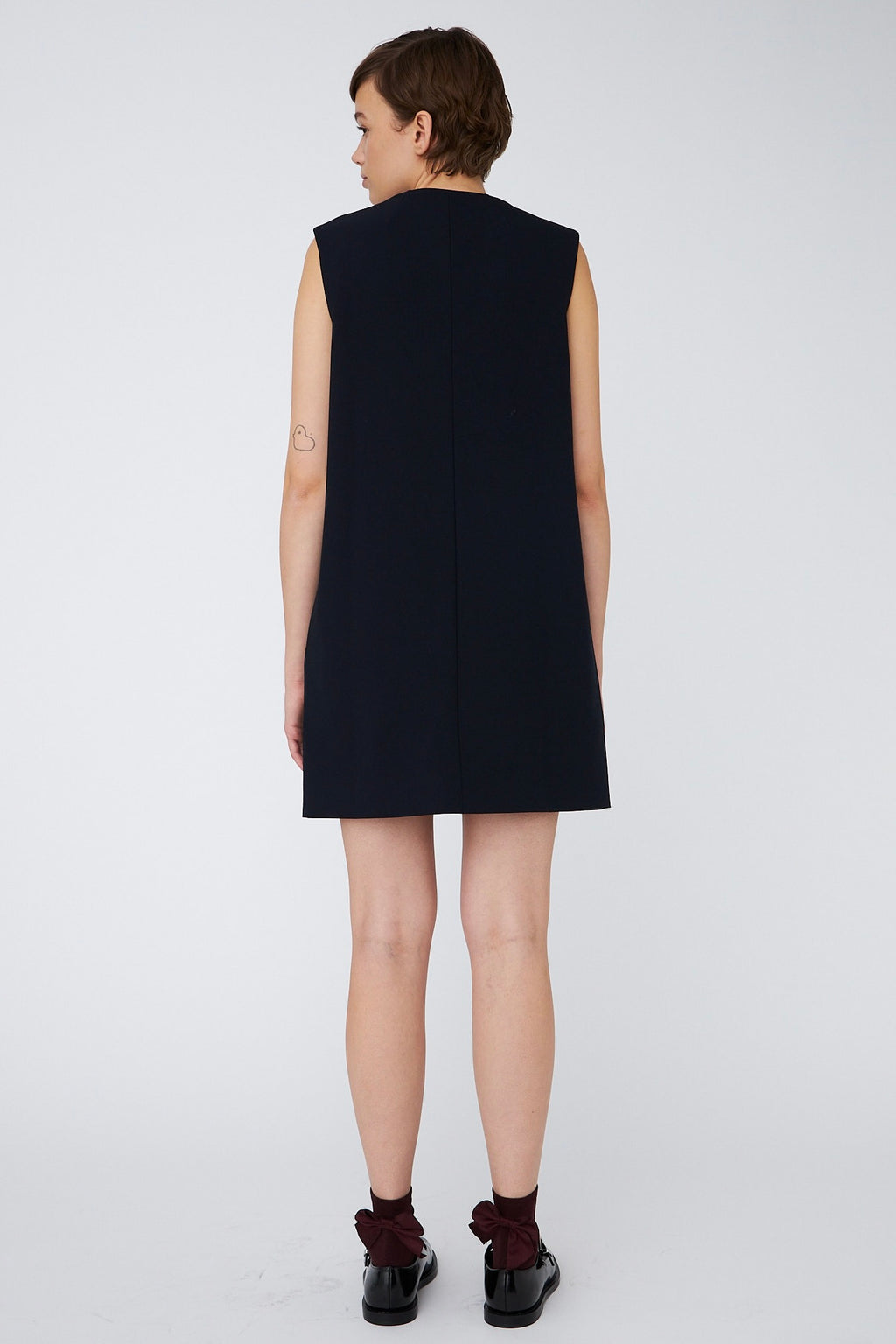 Jurken zonder mouw navy STELLA NOVA