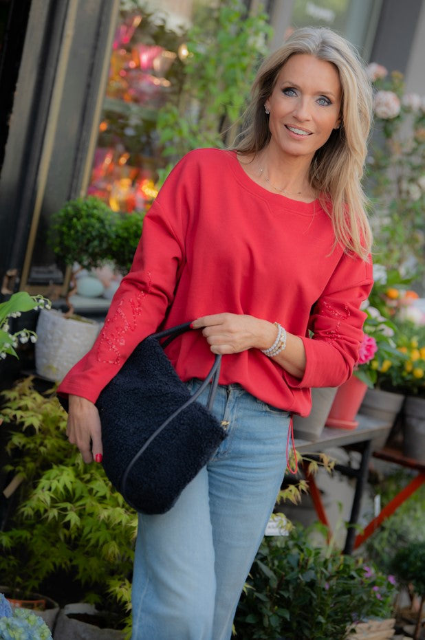 Sweaters rood Margittes