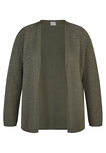 Cardigans groen Rabe