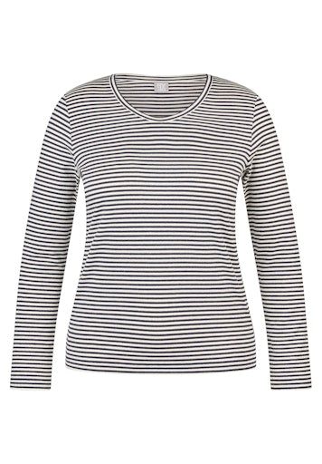 T-shirts lange mouw blauw Rabe