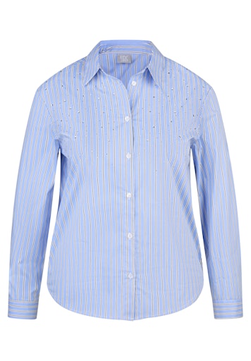 Blouses lange mouw blauw Rabe