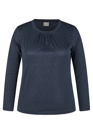 T-shirts lange mouw blauw Rabe