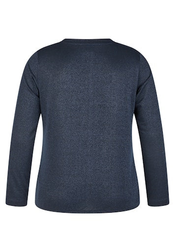 T-shirts lange mouw blauw Rabe