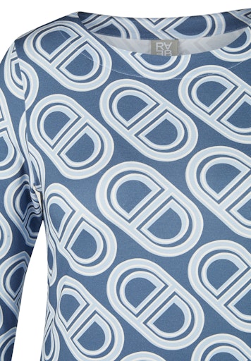 T-shirts korte mouw blauw Rabe