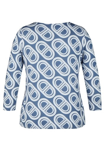 T-shirts korte mouw blauw Rabe