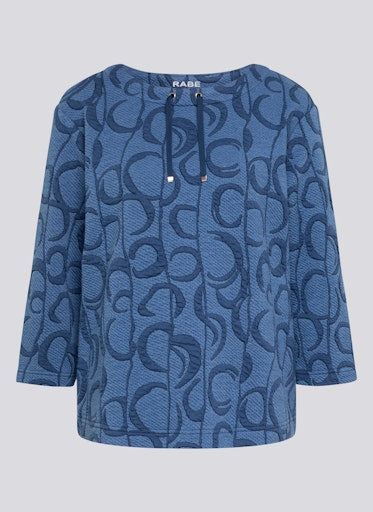 T-shirts lange mouw blauw Rabe