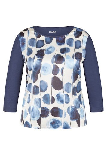 T-shirts lange mouw blauw Rabe