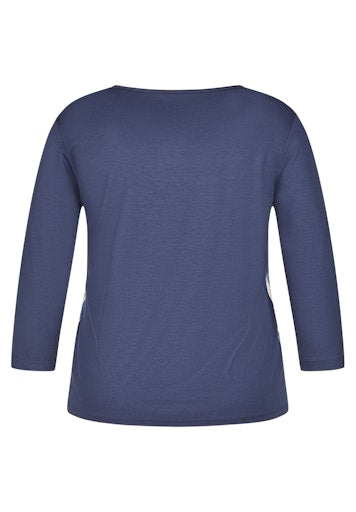 T-shirts lange mouw blauw Rabe