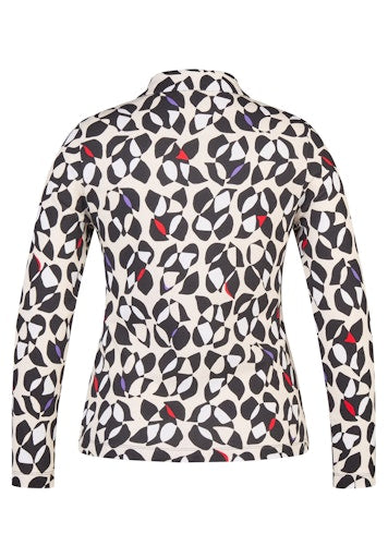 T-shirts lange mouw zwart Rabe