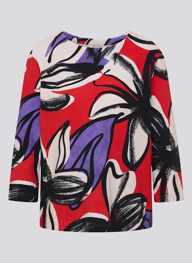 T-shirts lange mouw oranje Rabe