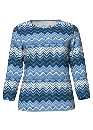 T-shirts lange mouw blauw Rabe