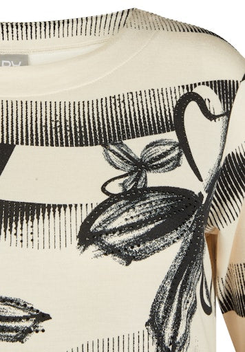 T-shirts korte mouw beige Rabe