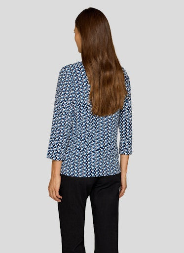 T-shirts lange mouw blauw Rabe